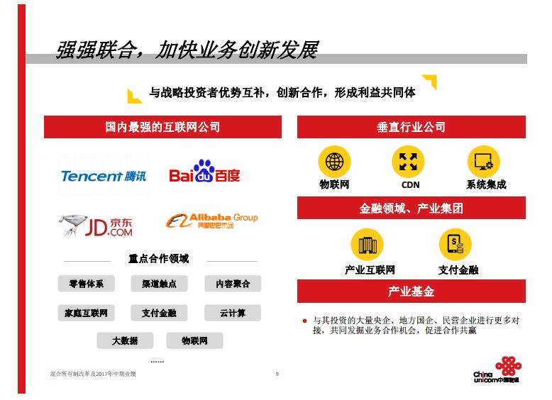 联通混改深化改革，迈向新征程的最新动态