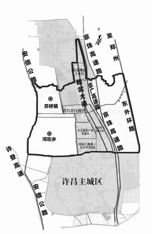 许昌新区最新规划图揭秘，未来城市的繁荣蓝图